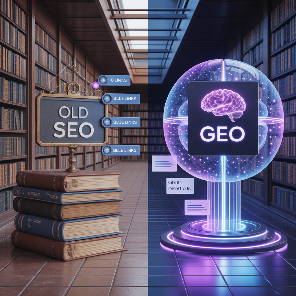 traditional seo vs geo generative engine optimization shifting in 2026