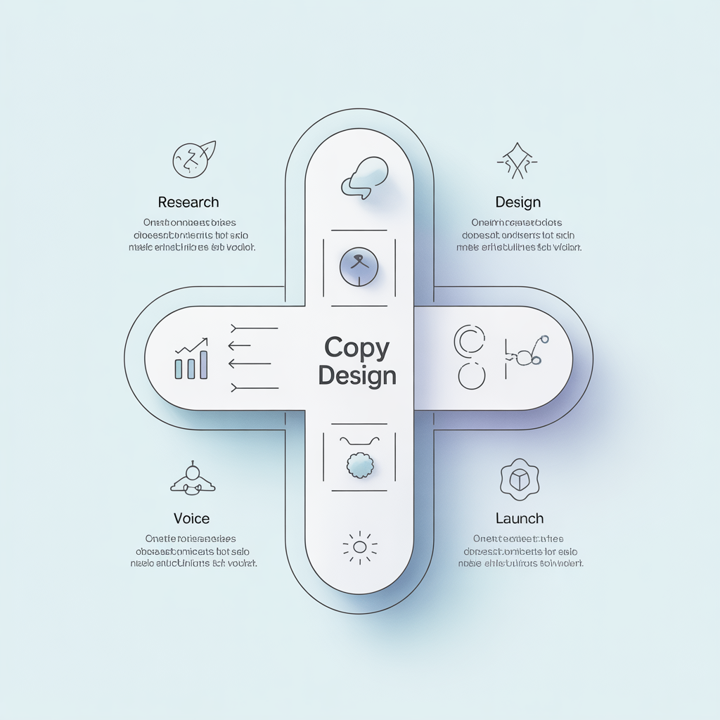ideogram v3.0 a clean infographic style image showing 5 interconnected steps research design c 0