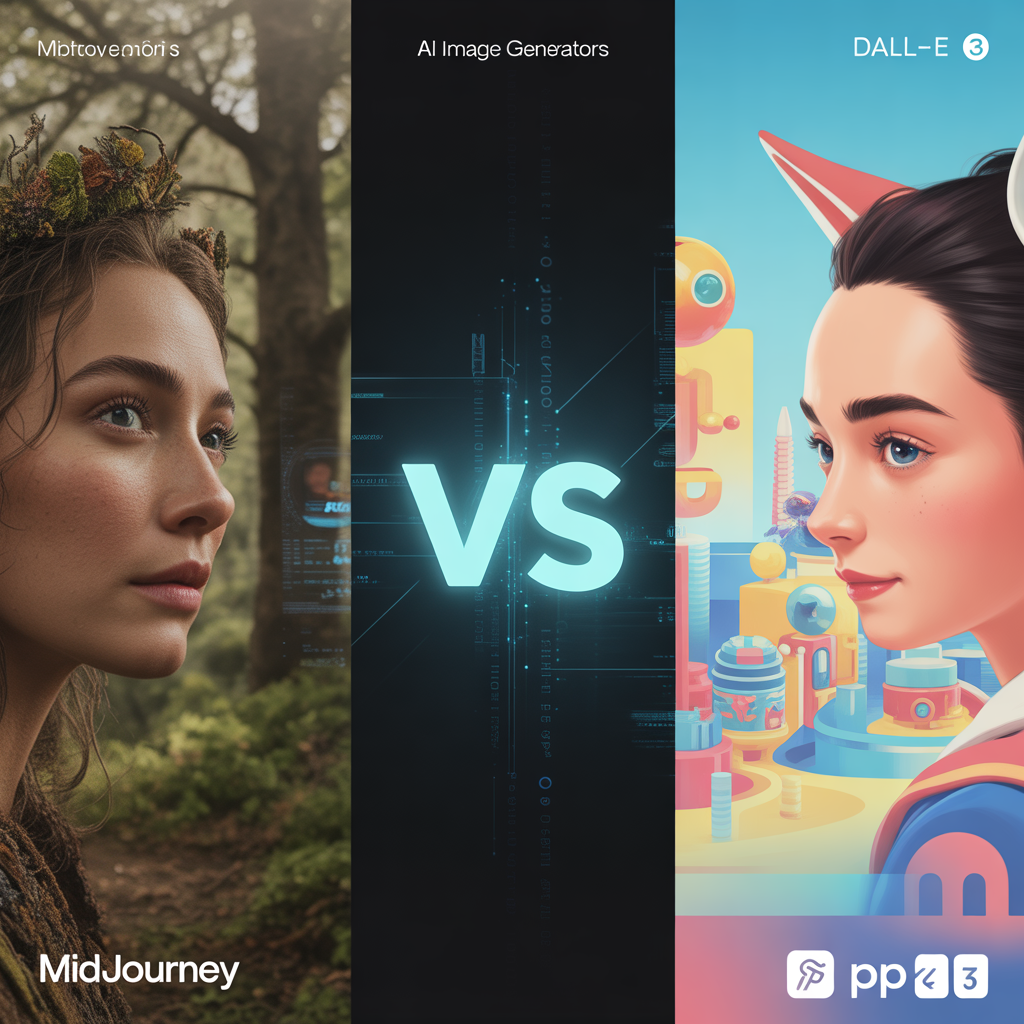 Midjourney vs DALL-E 3