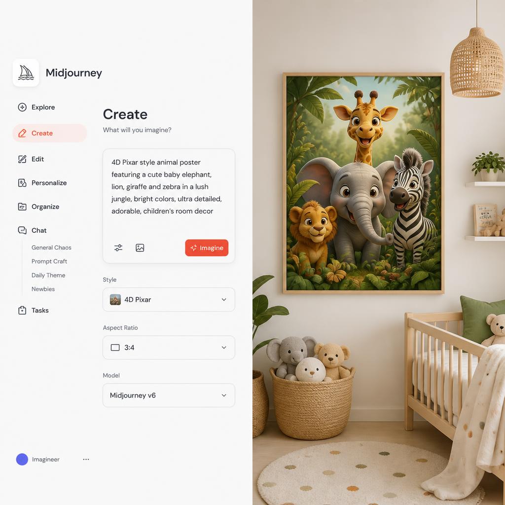 ai image generation for etsy print on demand digital art