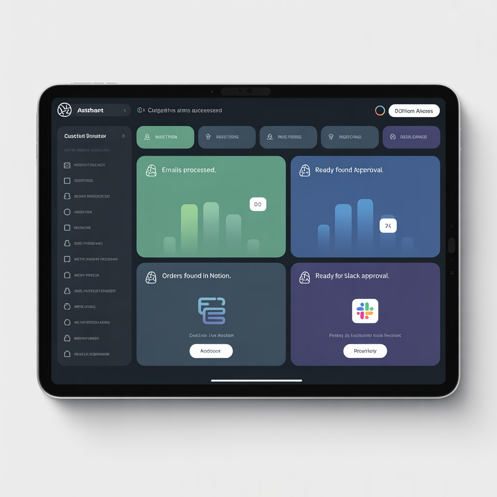 automated business dashboard created to build your own ai agent 2026