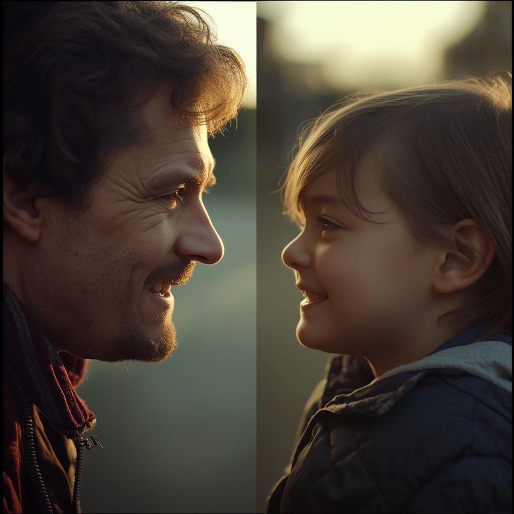 viral ai childhood photo trend 2026 emotional comparison